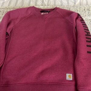 Carhartt sweat shirt women’s size medium